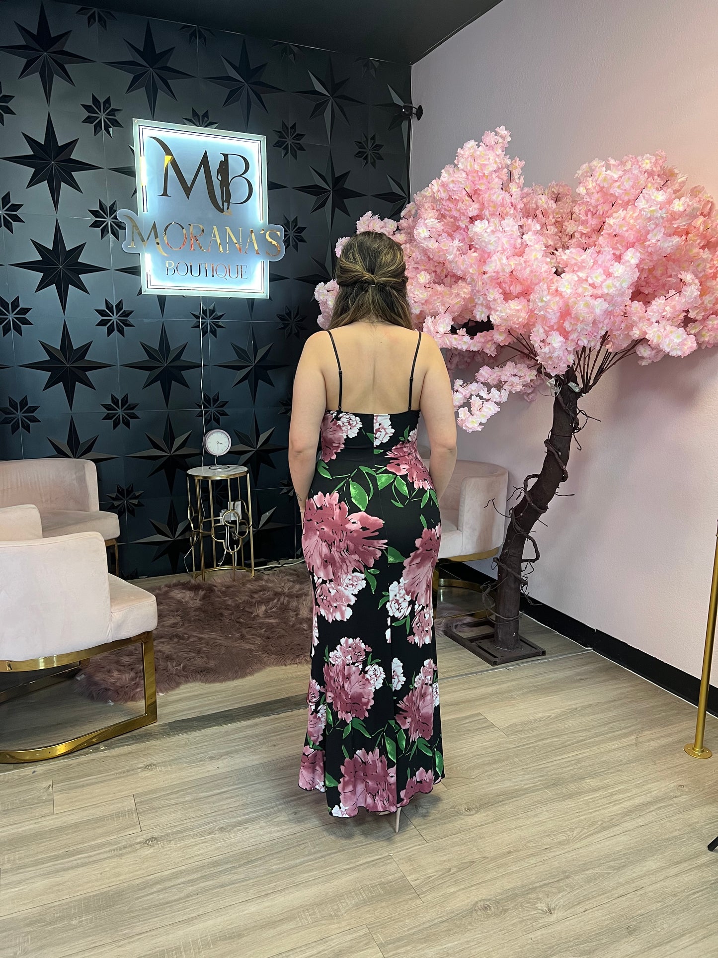 Adry Ruffle Maxi Dress