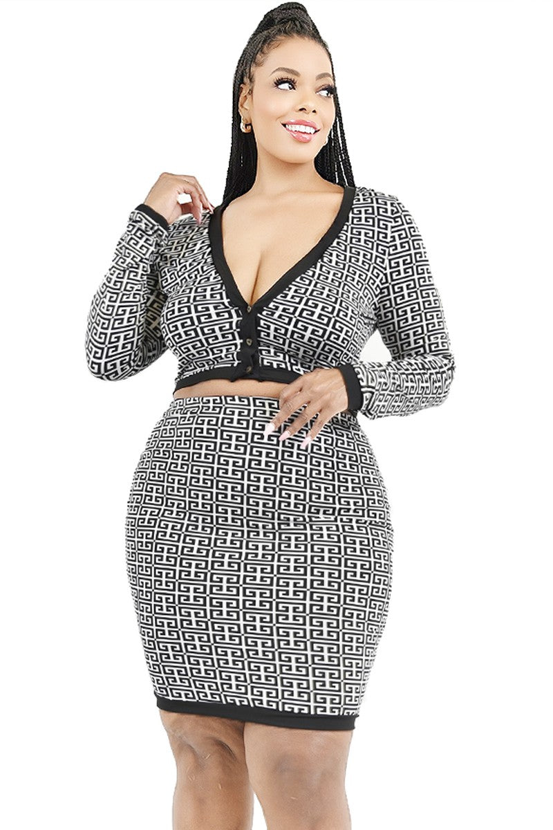 Reyna Skirt Set