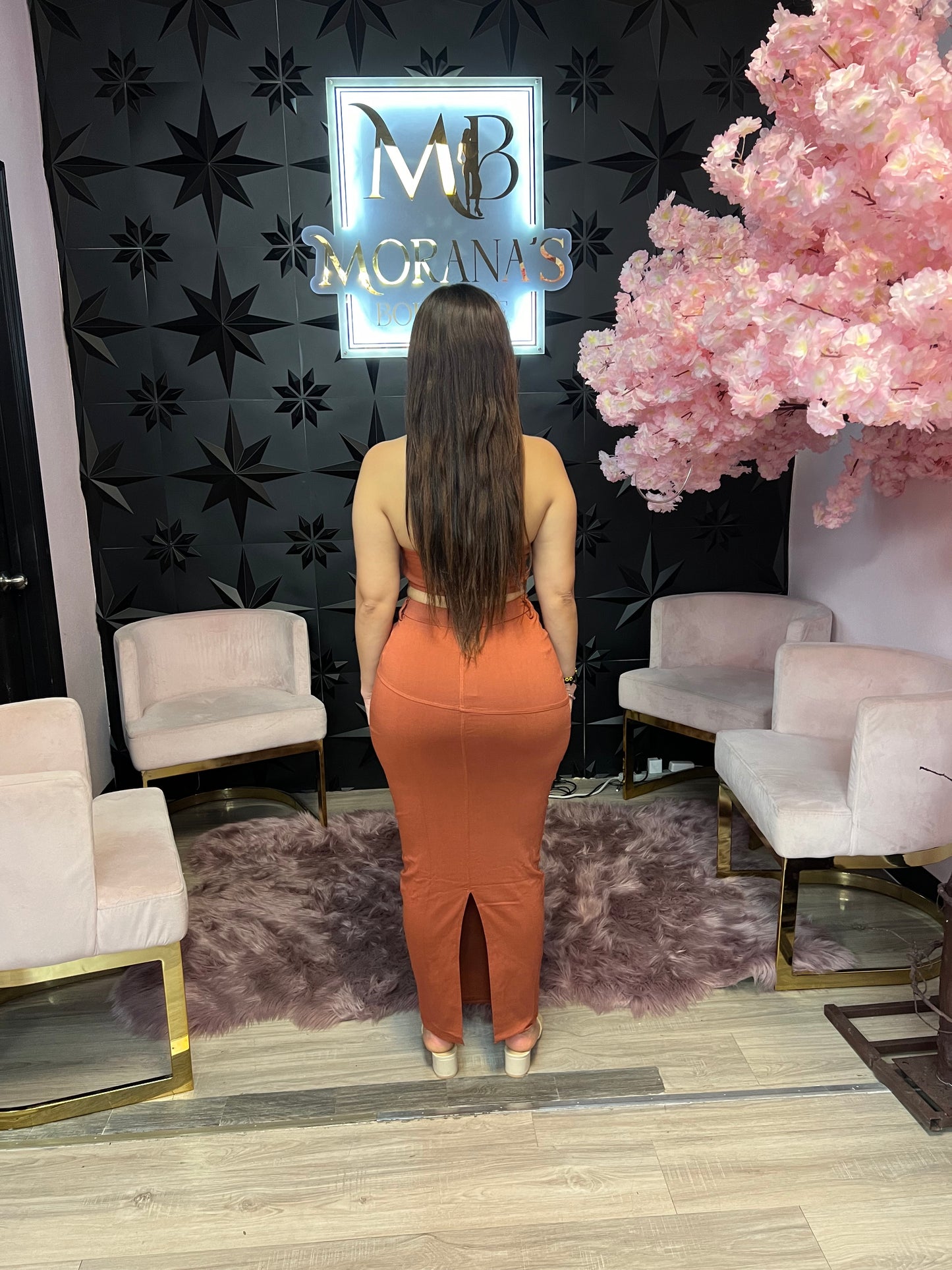 Stephanie Maxi Skirt Set