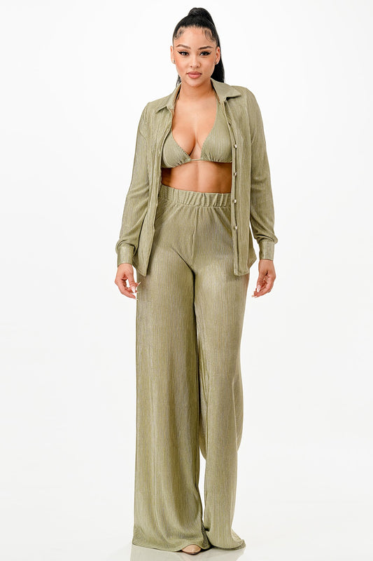 Sage Three Piece Set