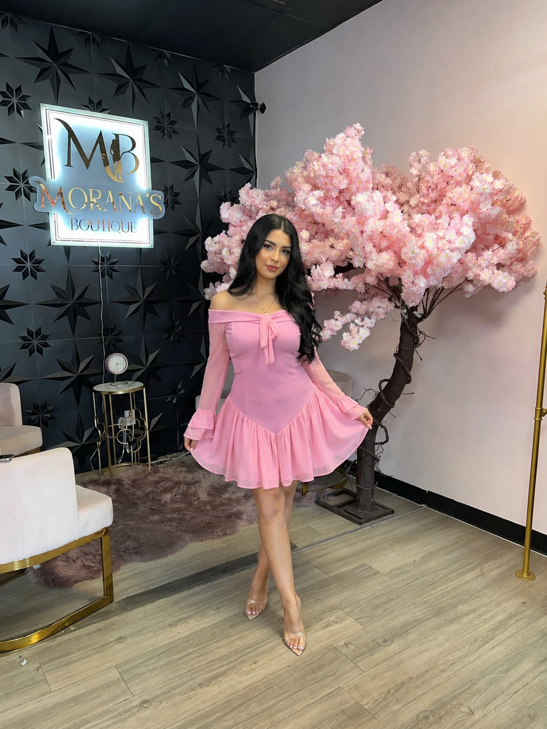 Rosalia Front Tie Dress