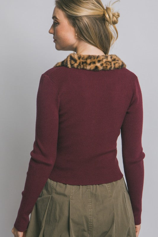 Lea Leopard Cardigan