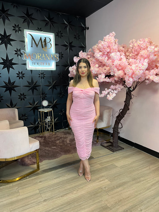 Aura Pearl Midi Dress