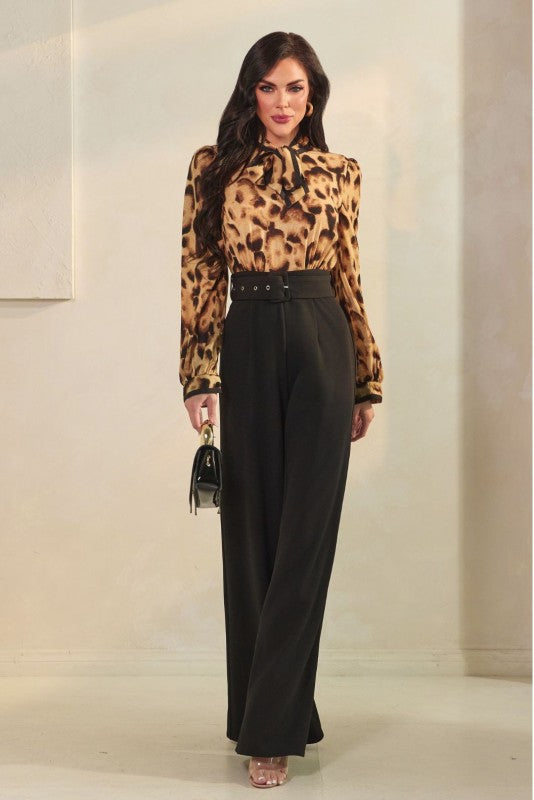 Zaria Leopard Jumpsuit