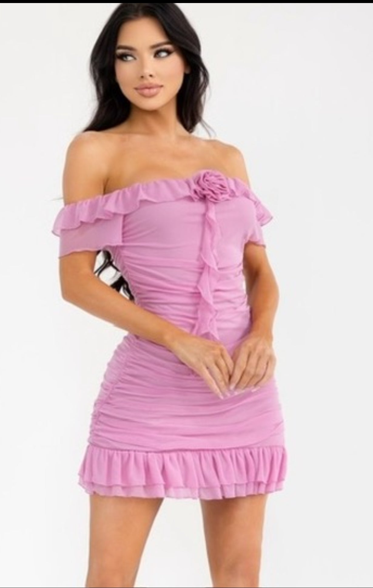 Aurora Of The Shoulder Dress