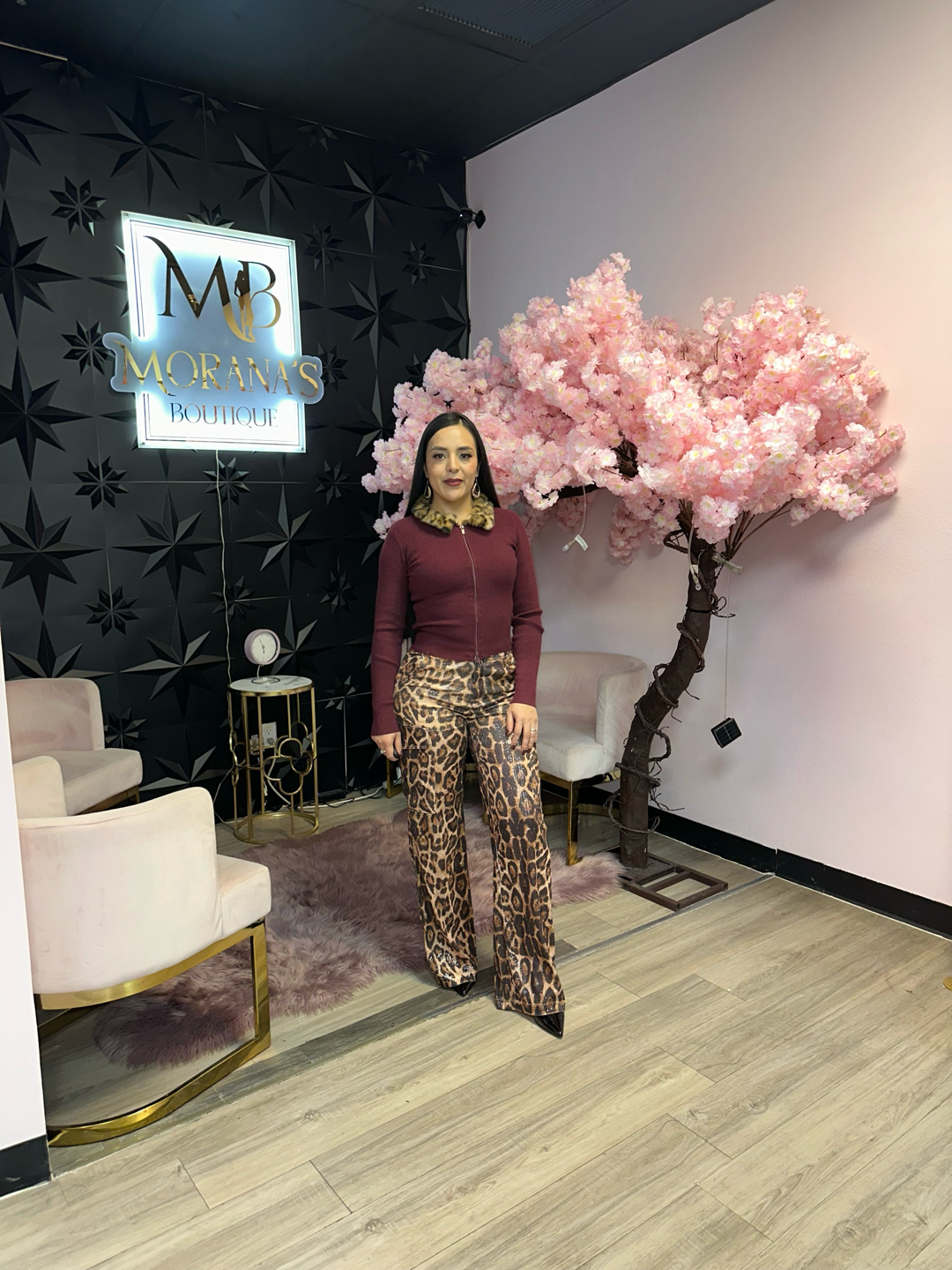 Lea Leopard Cardigan